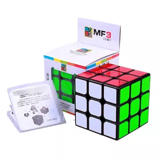Cubo Rubik Moyu 3x3 Mf3 Rs Negro 