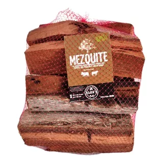 Leñitos De Mezquite 8 Kg, Chunks, Trozos, Leña Para Ahumar