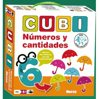 Juego De Mesa Didáctico Cubi Numeros Y Cantidades Nupro