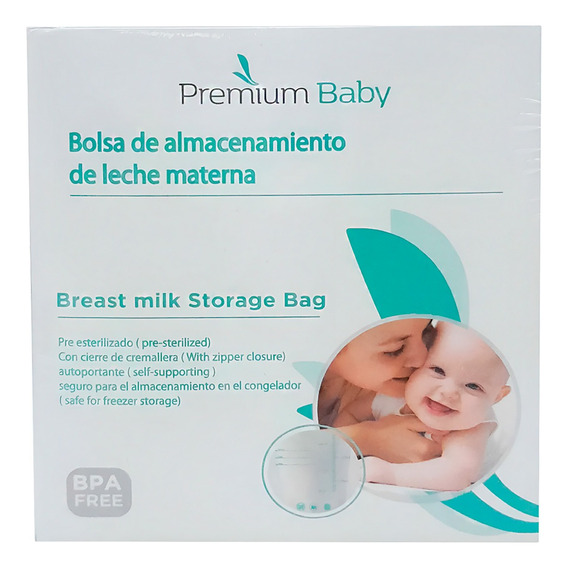 Bolsa Almacenaje Leche Materna X 50 Pb-bpo21 Premium Baby