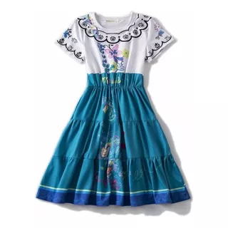 Vestido / Disfraz De Mirabel De Encanto Teen Y Mujeres