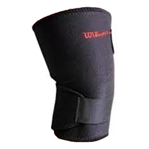 Rodillera Ortopédica Deportiva De Protección Wilson Color Negro Talla Unica