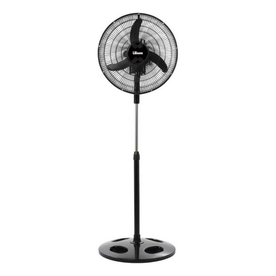 Ventilador De Pie Liliana Vprn18 Orbital Con Repeler Negro