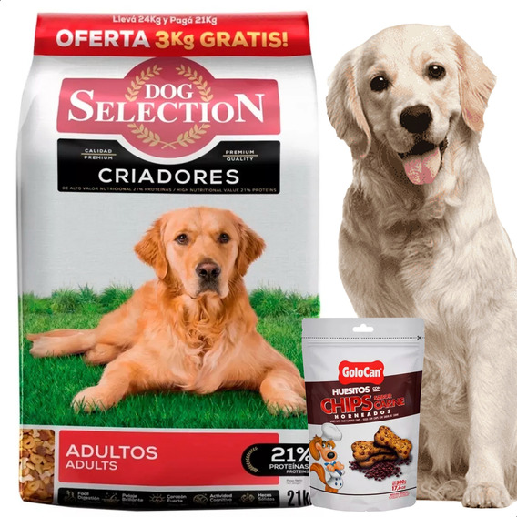 Alimento Para Perros Adultos 21 + 3kg + Huesitos Golocan