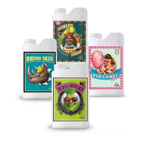 Combo Advanced Nutrients Hidroponia Cultivo Nutrientes Grow