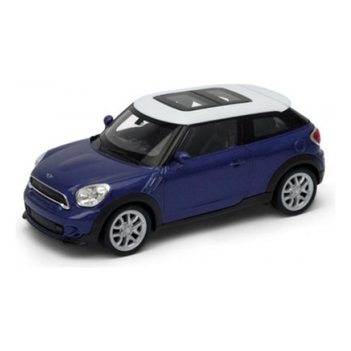 Welly 1:34 Mini Paceman azul metalizado 43685CW