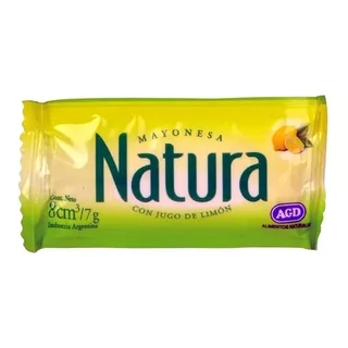 Mayonesa Natura Sobres Individuales X10 Cajas De 192u C/u