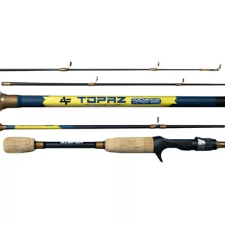 Vara Para Carretilha Albatroz Topaz (1,50m) 6-12lb 2 Partes