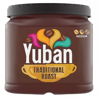 Yuban Caf Molido De Tostado Medio Tradicional Recipiente De