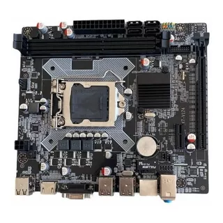 Placa Mãe Lga 1155 H61  I3 I5 I7 2ª E 3ª Geração Ddr3 