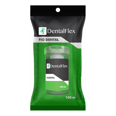 Fio Dental 100m Dental Flex C/100 Unidades