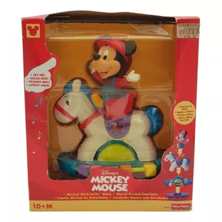 Disney Mickey Mouse Caballo Musical Apilable De Actividades 