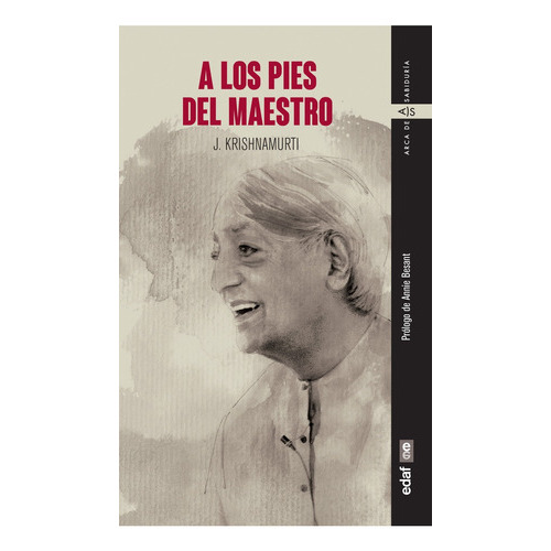 A Los Pies Del Maestro, De Jiddu Krishnamurti. Editorial Edaf, Tapa Blanda, Edición 1 En Español