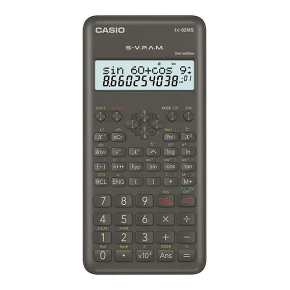 Calculadora Cientifica Casio Fx-82ms Ideal Secundario Envios