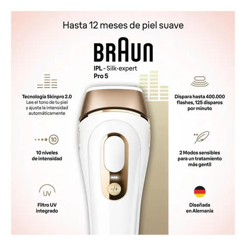 Precio depiladora laser braun hotsell