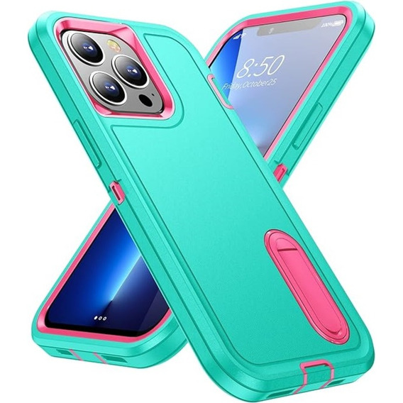 Funda Para iPhone SE Adventure Extreme Celeste-rosa