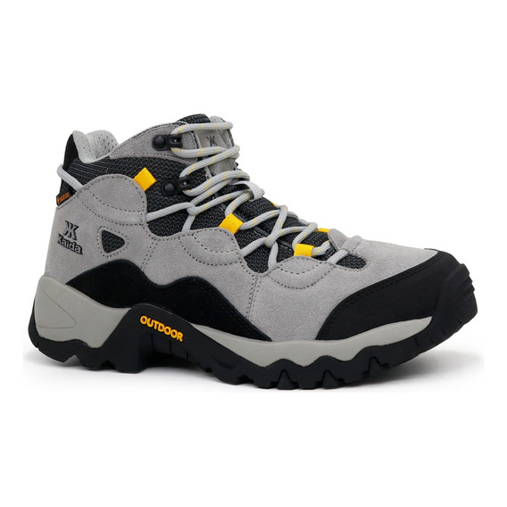 Botines Outdoor De Hombre Kaida Kd22-10m Plomo