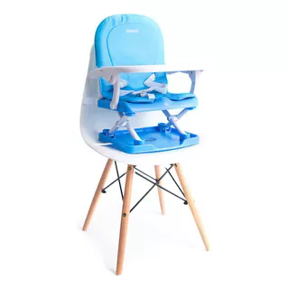 Cadeira Alimentação Cosco Portátil Azul 3 Posições - Pop
