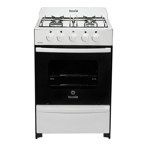 Cocina A Gas Escorial Master Classic S2 56cm Blanca