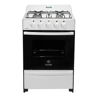 Cocina Escorial Master Classic S2 56cm Ge Blanca Color Blanco Tipo De Conexión Gas Natural