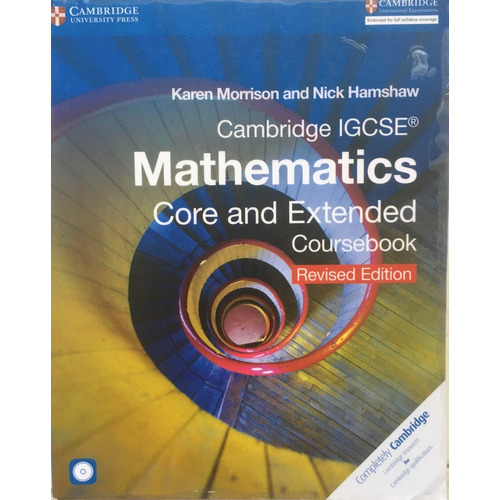 Cambridge Igcse Mathematics: Core And Extended - Coursebook