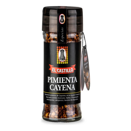 Pimienta De Cayena Especias El Castillo X 50gr