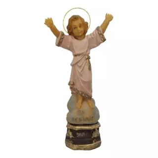 Estatua Divino Niño Jesús  - Pvc - 26 Cm Irrompible - Nuevo
