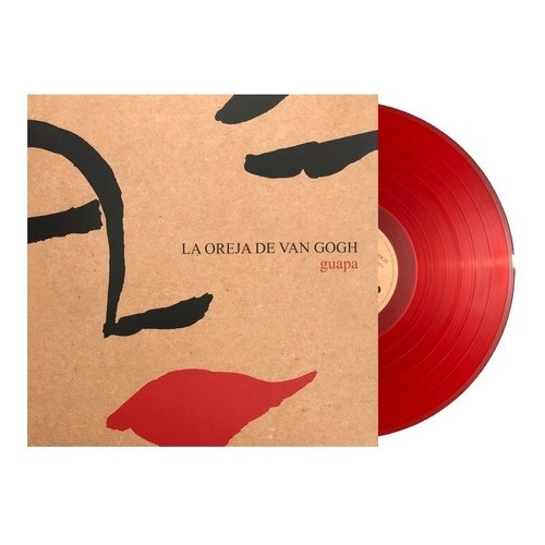 La Oreja De Van Gogh Guapa Lp Acetato Vinyl /rojo