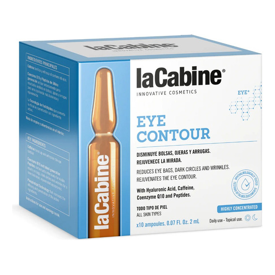 Ampolletas Acido Hialuronico Lacabine Eye Contour 10 X 2ml