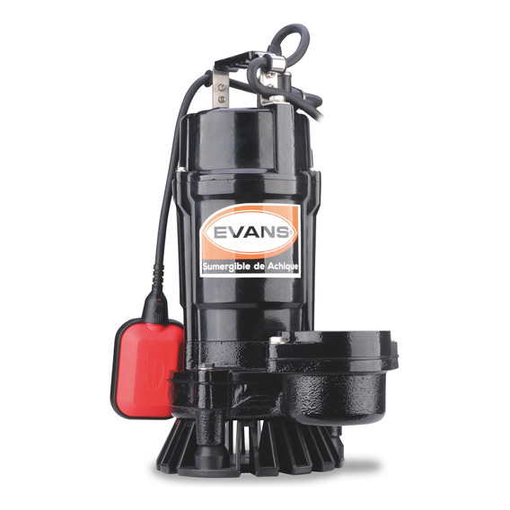 Bomba Sumergible Evans Agua Sucia 1/2hp Con Flotador 220v