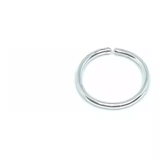 Aro Piercing Nariz 10 Mm Plata 999 (h480)