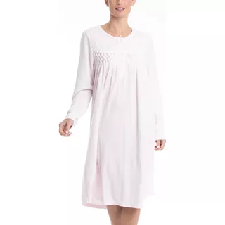 Camisa Camisón Dormir Pijama Algodón Dama Mujer Fresca LG