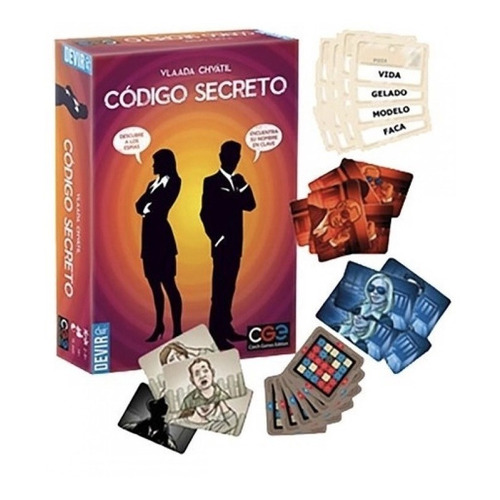 Código secreto dúo juego de mesa Devir 