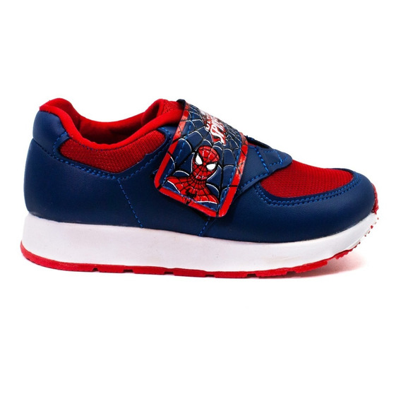 Zapatillas Spiderman Niño Hombre Araña Abrojo Nene Velcro