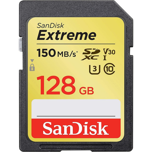 Tarjeta de memoria SanDisk SDSDXV5-128G-ANCIN  Extreme 128GB