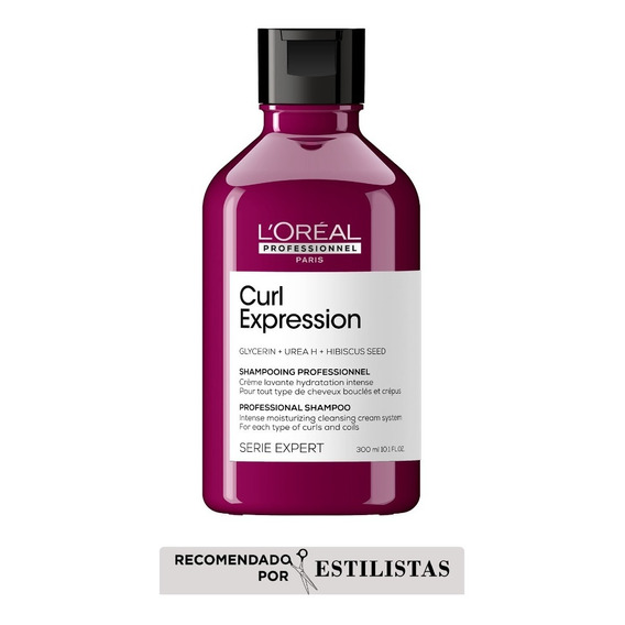 Shampoo Hidratación Intensa Cabello Rizado 300ml Lorealpro