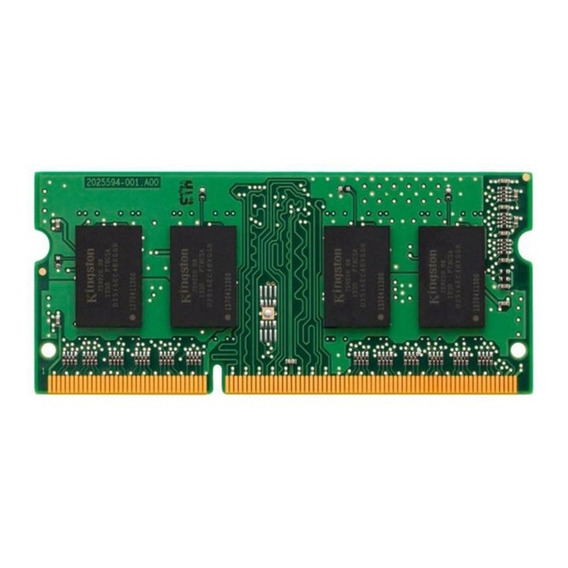 Memoria RAM ValueRAM color verde 8GB 1 Kingston KVR26S19S8/8