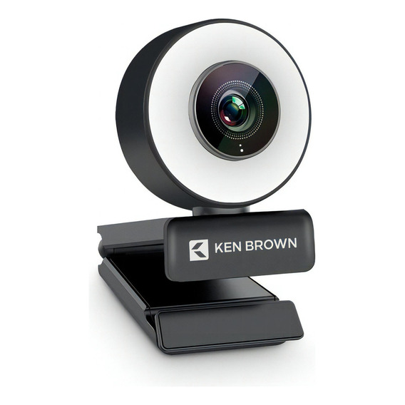 Camara Web Portatil Ken Brown Clippro Color Negro