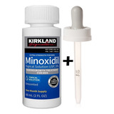 Minoxidil Kirkland  5% Barba Gotero Original Rosca Tapa 1ml