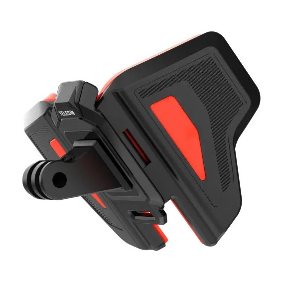 Soporte Menton Frontal Para Casco Moto Telesin Gopro