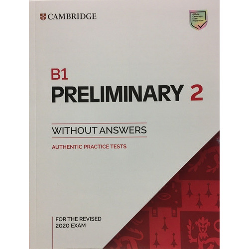 Cambridge B1 Preliminary 2 - Student`s *rev2020, De Grupo Editorial. Editorial Cambridge University Press, Tapa Blanda, Edición 1 En Inglés, 2021
