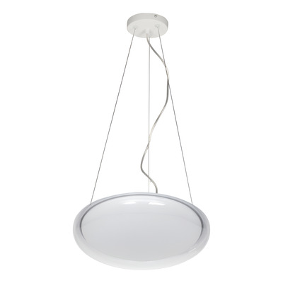 Colgante Led Smoky Transparente Dinamico 45w Moderno Lk
