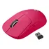 Mouse gamer de juego inalámbrico recargable Logitech GPro Series Pro X Superlight 910-005941 rosa