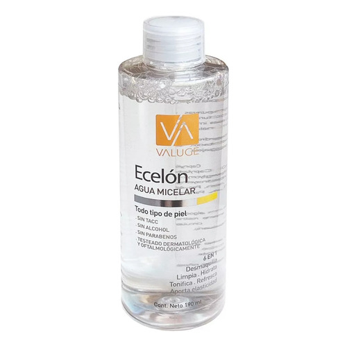 Valuge Ecelon Agua Micelar Desmaquillante Pieles Sensibles