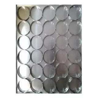 Fábrica Forma Para Mini Pizza 5cm - Com 30 Cavidades