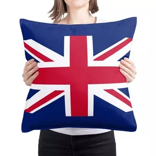 Cojin Decorativo Bandera Inglaterra Calidad Diseño Unico