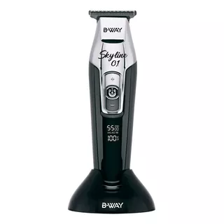 B-way Skyline 0.1 Trimmer Inalámbrico Barberia Cuchilla T 6c Color Negro