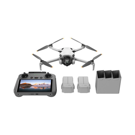 Dron Dji Mini 4 Pro Fly More Combo (dji Rc 2) Color Gris