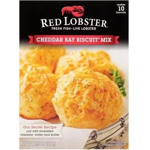 Red Lobster Cheddar Bay Biscuit Mix 322g ***importado***