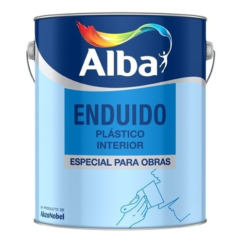 Enduido Plástico Para Interior Alba X 1 Lts